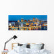 Pittsburgh Downtown Panorama Dusk Wall Decal