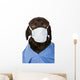 Chocolate Labrador Surgeon Wall Decal