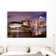 singapore night scene Wall Mural