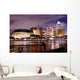 singapore night scene Wall Mural