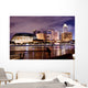singapore night scene Wall Mural