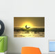 Sunset Surf Wall Mural