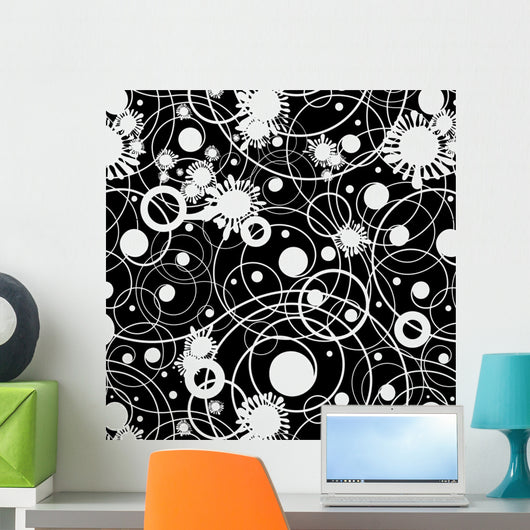 Seamless Wall Decal Design 3