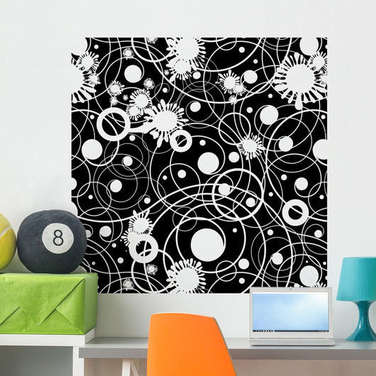 Seamless Wall Decal Design 3
