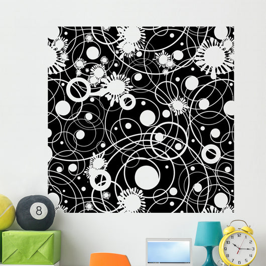 Seamless Wall Decal Design 3