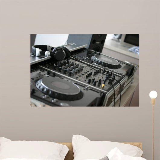Digital Dj Equipment Wall Mural