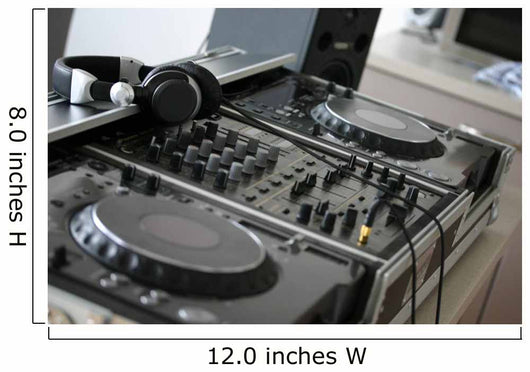 Digital Dj Equipment Wall Mural
