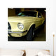 Yellow Mustang Wall Decal