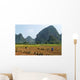 Rice Cultivation Wall Decal