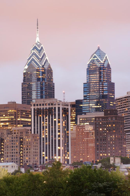 Philadelphia Skyline Wall Mural