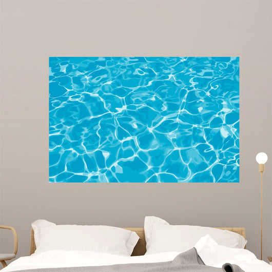 Reflection of Sun in Water Wall Mural