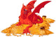 Magic Gold Hoarding Dragon Wall Decal