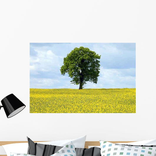 Rape Tree Wall Decal