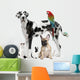 Group of Pets Wall Decal