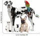 Group of Pets Wall Decal