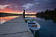 Sunset Harbor Wall Decal Design 6