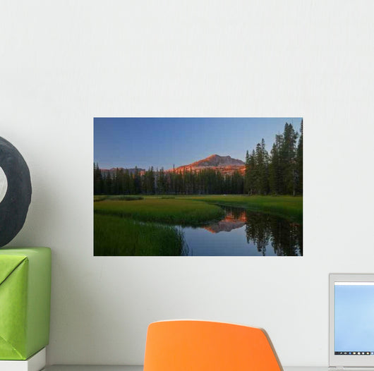 Mountain Reflections Wall Decal