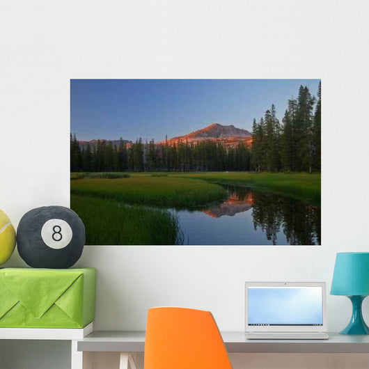 Mountain Reflections Wall Decal