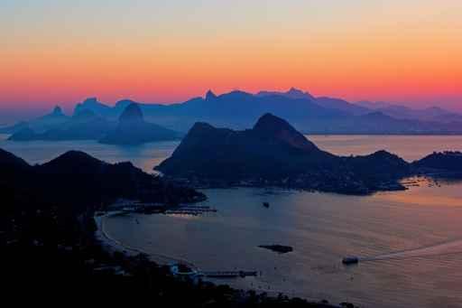 Sunset Beach Brazil Wall Decal