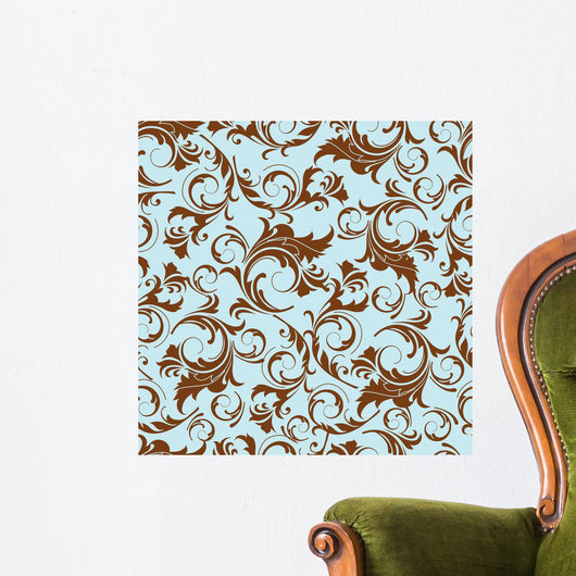 seamless floral background Wall Mural