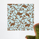 seamless floral background Wall Mural