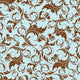 seamless floral background Wall Mural
