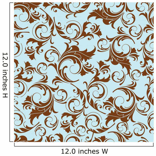 seamless floral background Wall Mural