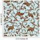 seamless floral background Wall Mural