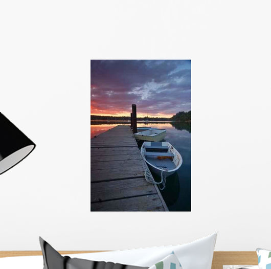 Sunset Harbor Wall Decal Design 5