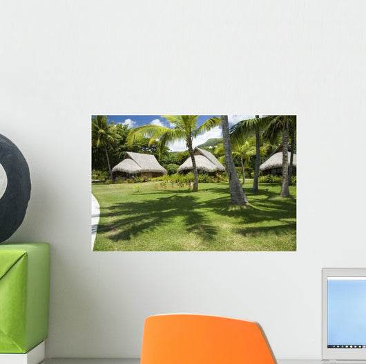 Tropic Garden with Palms Wall Decal