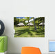 Tropic Garden with Palms Wall Decal