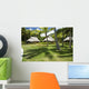 Tropic Garden with Palms Wall Decal