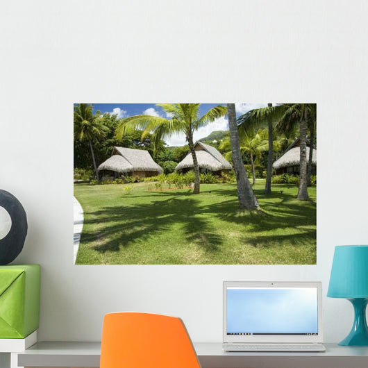 Tropic Garden with Palms Wall Decal