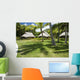 Tropic Garden with Palms Wall Decal