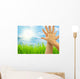 Love Touching Wall Decal