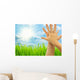 Love Touching Wall Decal