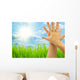 Love Touching Wall Decal