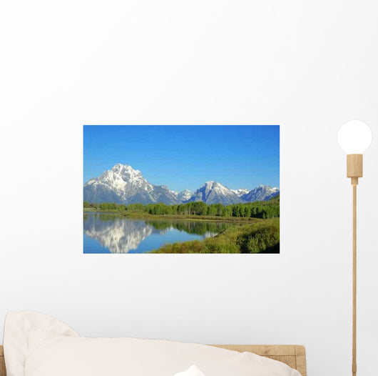 Grand Teton National Park Wall Decal Design 2