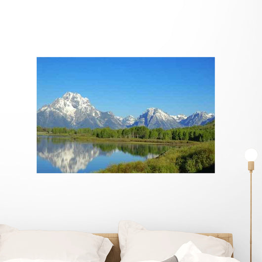 Grand Teton National Park Wall Decal Design 2