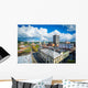 Buildings Downtown Asheville North Wall Decal