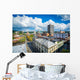 Buildings Downtown Asheville North Wall Decal