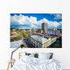 Buildings Downtown Asheville North Wall Decal