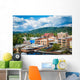 Buildings Downtown and Town Wall Decal