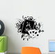 Casino Splatter Wall Decal
