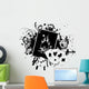 Casino Splatter Wall Decal