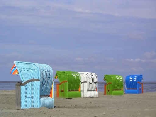 Beach Chairs Wall Decal