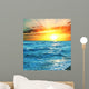 Sea sunset Wall Mural