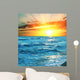 Sea sunset Wall Mural
