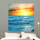 Sea sunset Wall Mural