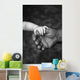 Baby's Hand Holding On To Adult Hand Wall Mural